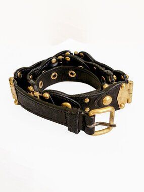Miu Miu | Accessories | Miu Miu Brown Leather Belt Vintage 